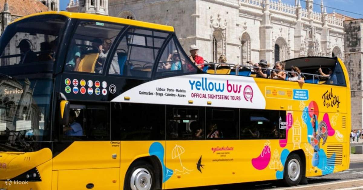 Lisbon Hop-on Hop-off bus by Yellow Bus - Klook